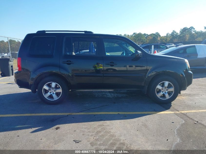 2011 Honda Pilot Ex-L VIN: 5FNYF3H57BB049073 Lot: 40667778