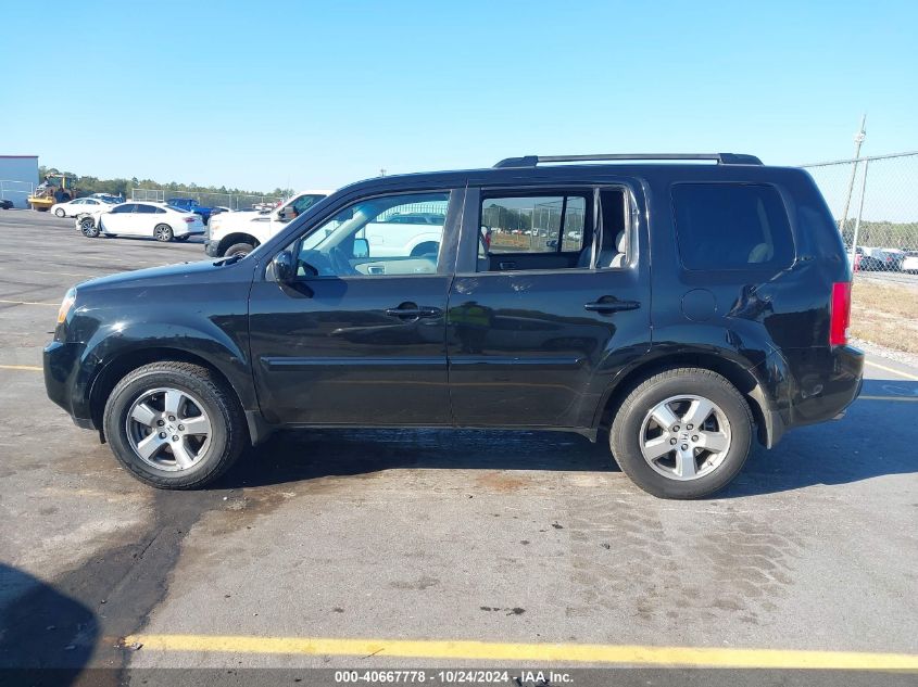 2011 Honda Pilot Ex-L VIN: 5FNYF3H57BB049073 Lot: 40667778