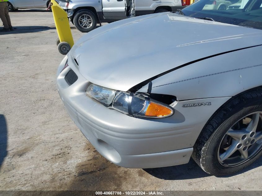 1999 Pontiac Grand Prix Gt VIN: 1G2WP52K4XF297030 Lot: 40667788