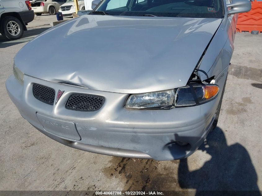 1999 Pontiac Grand Prix Gt VIN: 1G2WP52K4XF297030 Lot: 40667788