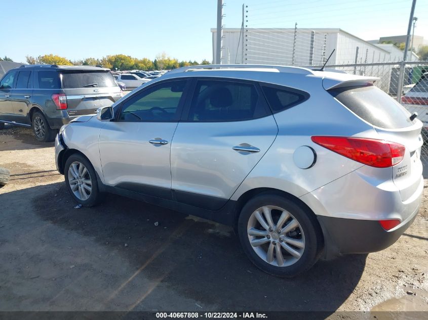 2013 Hyundai Tucson Limited VIN: KM8JU3AC0DU736790 Lot: 40667808