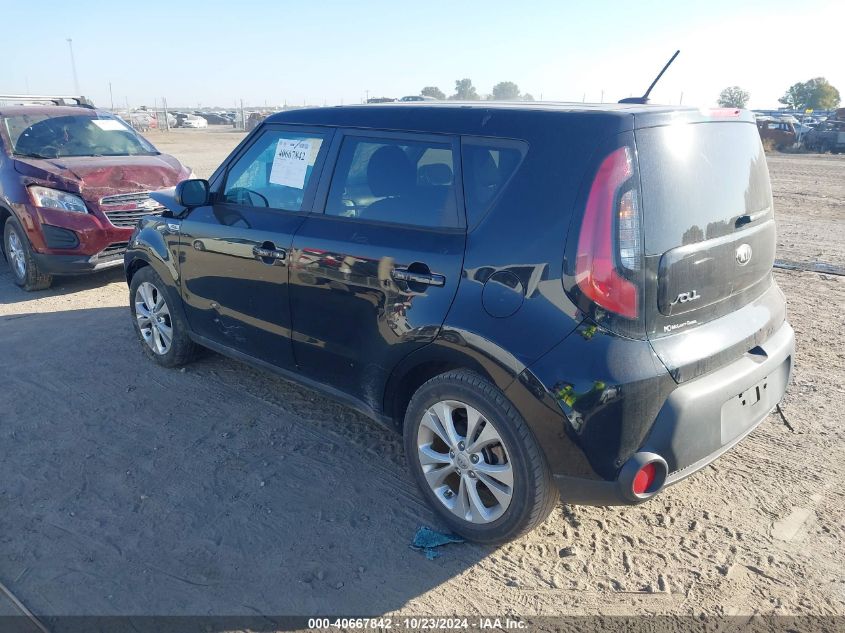 VIN KNDJP3A51F7194162 2015 KIA Soul, + no.3