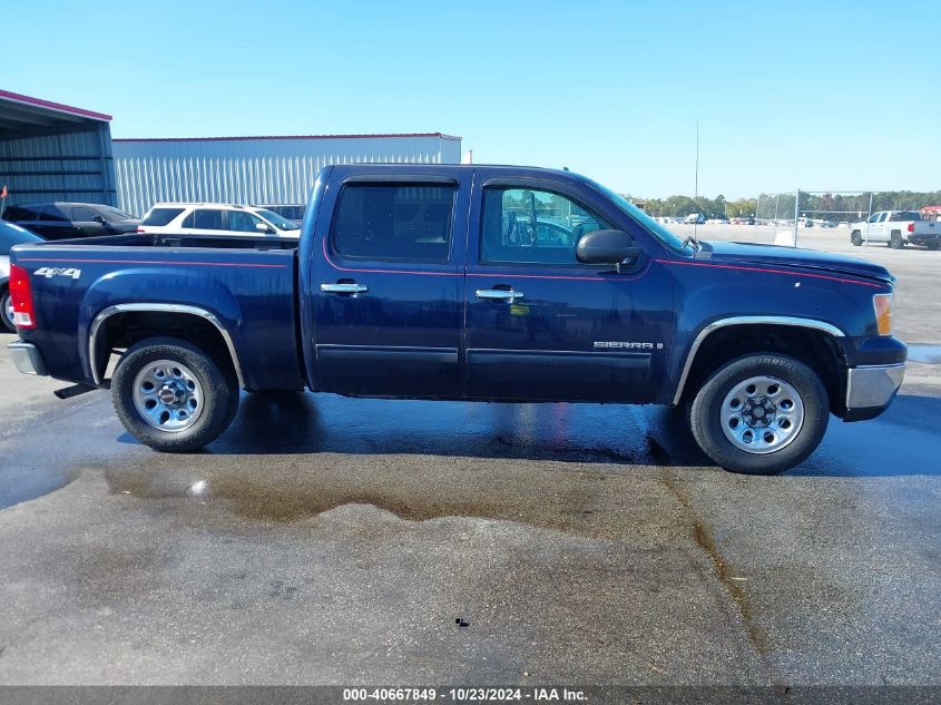 2009 GMC Sierra 1500 Sl VIN: 3GTEK13C49G175548 Lot: 40667849