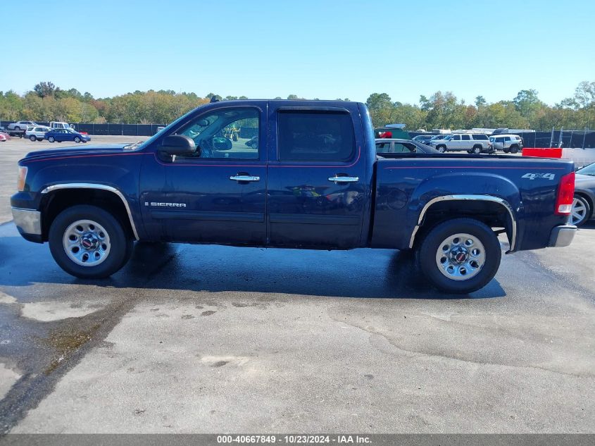 2009 GMC Sierra 1500 Sl VIN: 3GTEK13C49G175548 Lot: 40667849