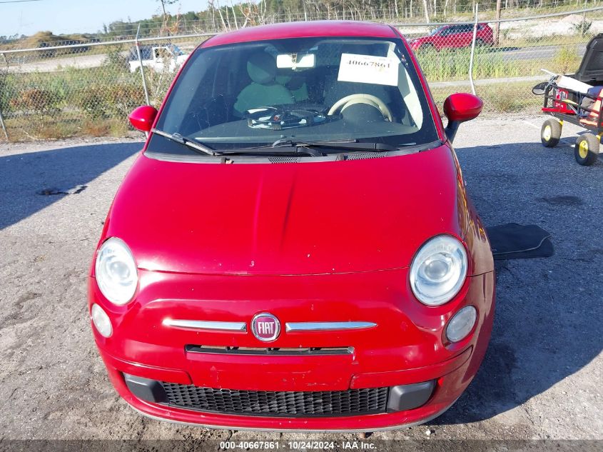 2012 Fiat 500 Pop VIN: 3C3CFFAR2CT363570 Lot: 40667861