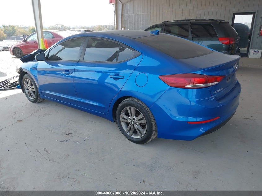 VIN 5NPD84LF7JH309664 2018 HYUNDAI ELANTRA SEL
