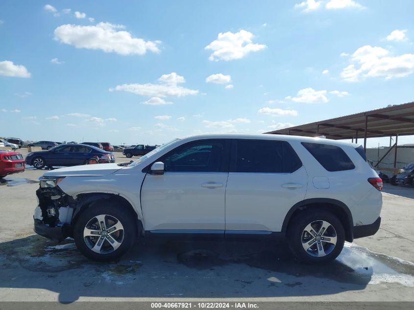 2025 Honda Pilot Ex-L VIN: 5FNYG2H49SB006630 Lot: 40667921