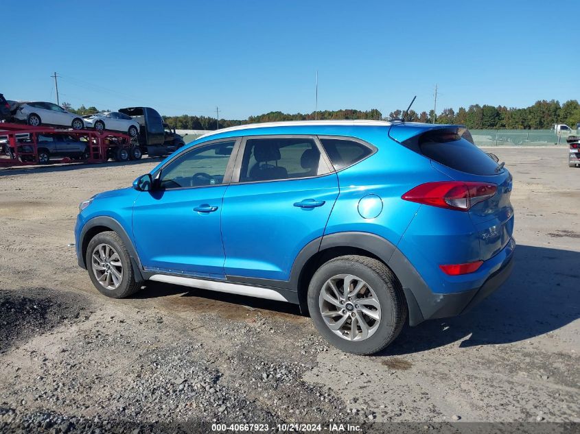 2017 Hyundai Tucson Se VIN: KM8J3CA43HU410175 Lot: 40667923