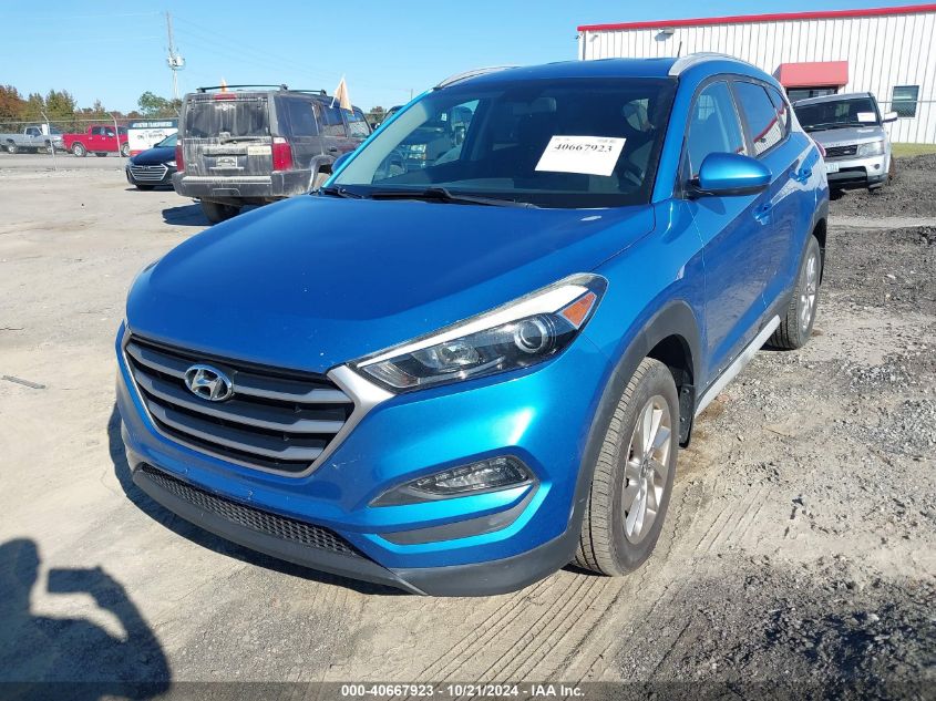 2017 Hyundai Tucson Se VIN: KM8J3CA43HU410175 Lot: 40667923