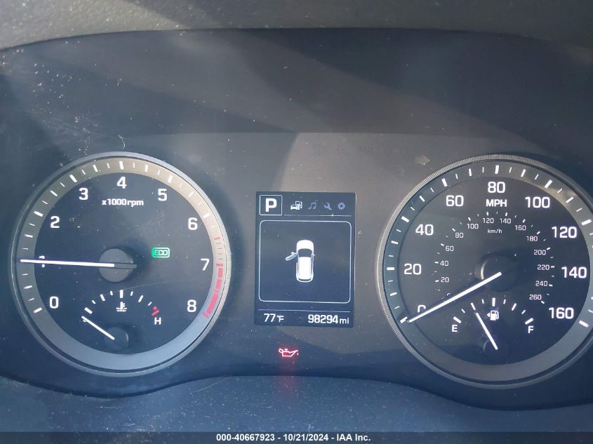 2017 Hyundai Tucson Se VIN: KM8J3CA43HU410175 Lot: 40667923