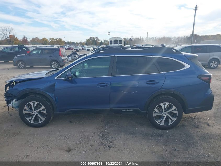 2020 Subaru Outback Limited VIN: 4S4BTALC3L3251007 Lot: 40667959