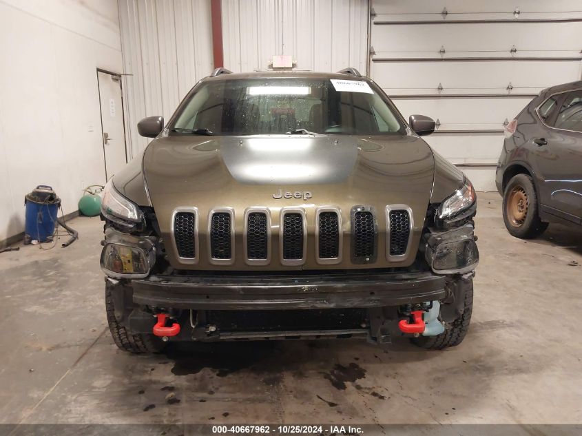 2015 Jeep Cherokee Trailhawk VIN: 1C4PJMBSXFW563144 Lot: 40667962