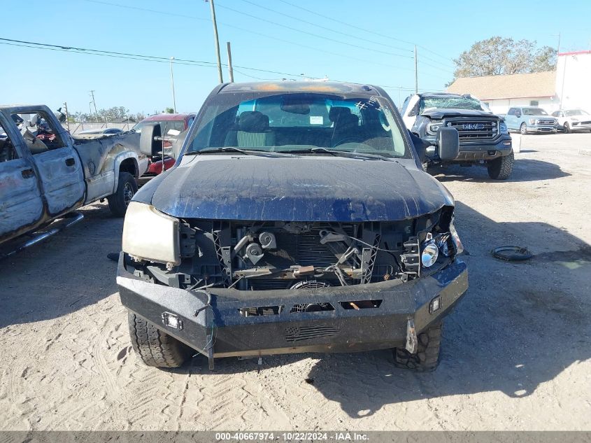 2008 Nissan Titan Pro-4X VIN: 1N6BA06C48N321820 Lot: 40667974