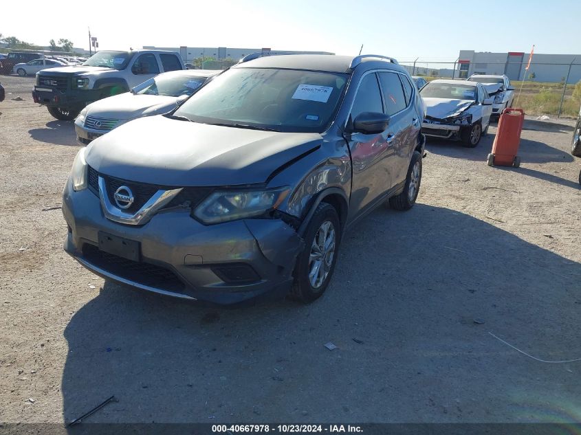 VIN KNMAT2MT4GP628298 2016 NISSAN ROGUE no.2