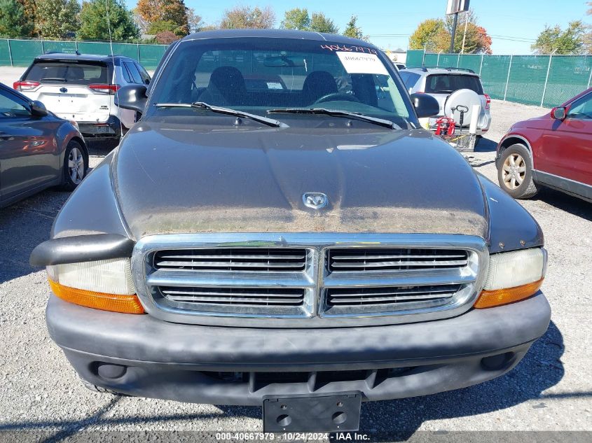 2004 Dodge Dakota VIN: 1D7GG16K44S654489 Lot: 40667979