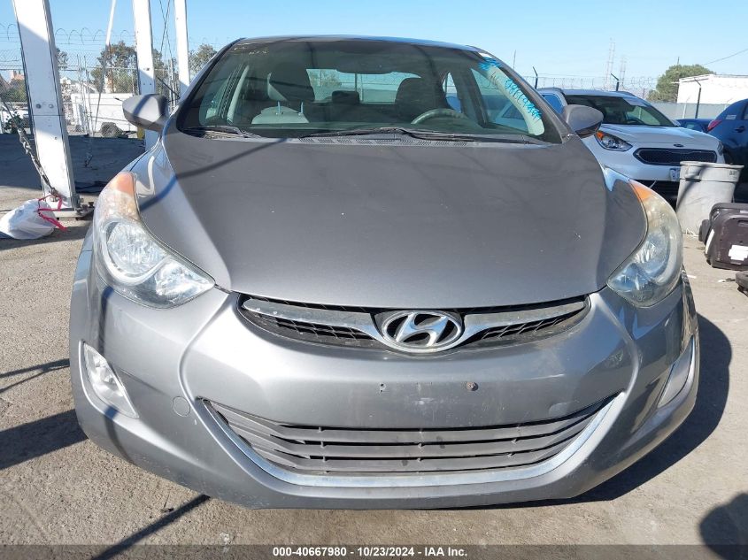 2012 Hyundai Elantra Gls VIN: 5NPDH4AE8CH132796 Lot: 40667980