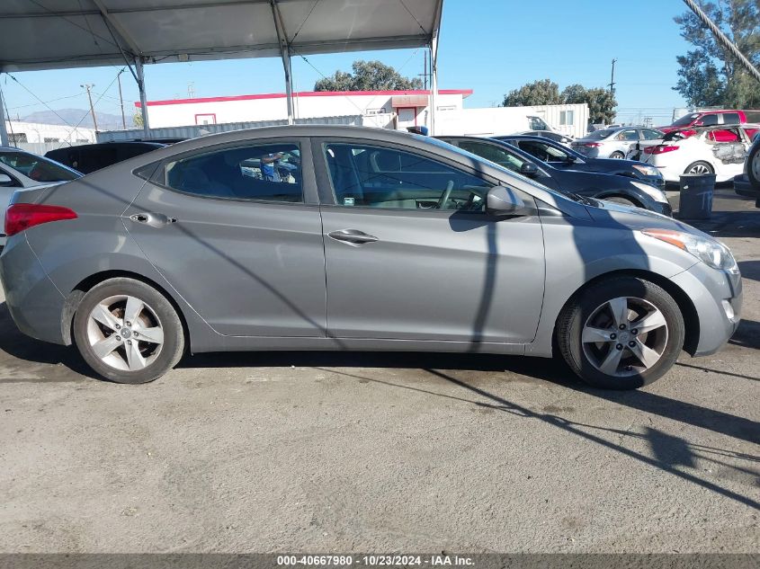 2012 Hyundai Elantra Gls VIN: 5NPDH4AE8CH132796 Lot: 40667980