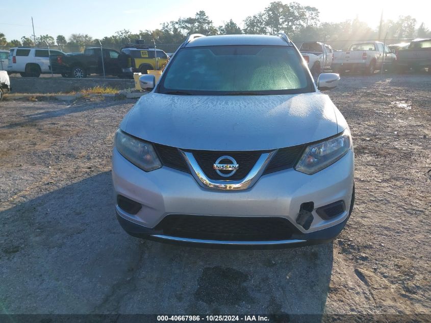 2016 Nissan Rogue Sl VIN: KNMAT2MT1GP730951 Lot: 40667986