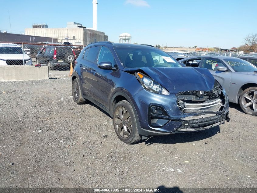 VIN KNDP6CAC3N7957308 2022 KIA SPORTAGE no.1