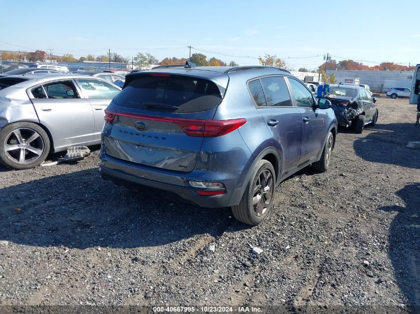 VIN KNDP6CAC3N7957308 2022 KIA SPORTAGE no.4