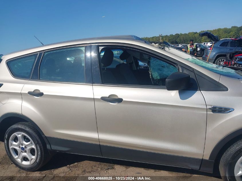 2018 Ford Escape S VIN: 1FMCU0F70JUA16095 Lot: 40668025