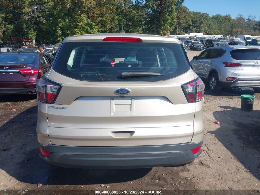 2018 Ford Escape S VIN: 1FMCU0F70JUA16095 Lot: 40668025