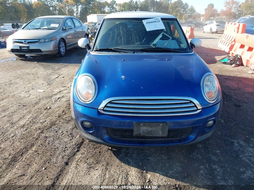 2012 Mini Cooper VIN: WMWSU3C54CT255935 Lot: 40668029