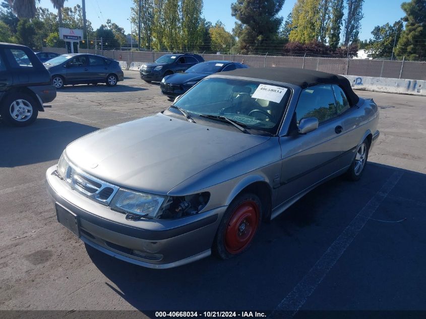 2003 Saab 9-3 Se VIN: YS3DF78K137013035 Lot: 40668034