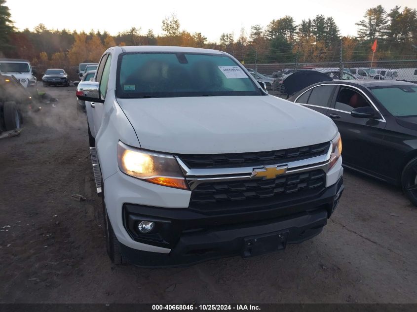 2021 Chevrolet Colorado 4Wd Short Box Lt VIN: 1GCGTCEN5M1233125 Lot: 40668046