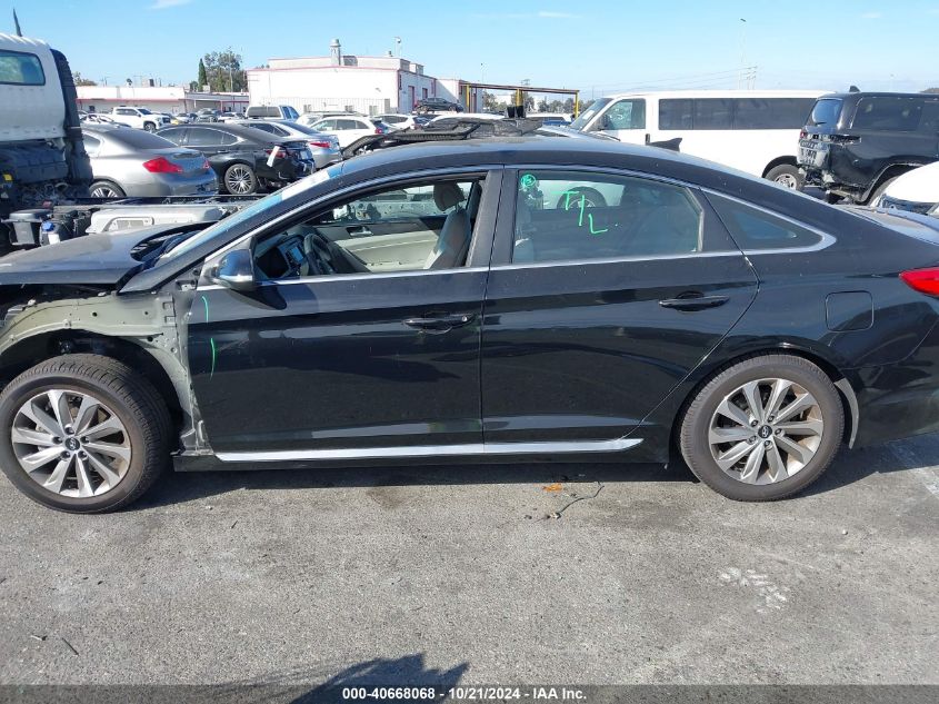 2015 Hyundai Sonata Sport VIN: 5NPE34AFXFH106040 Lot: 40668068