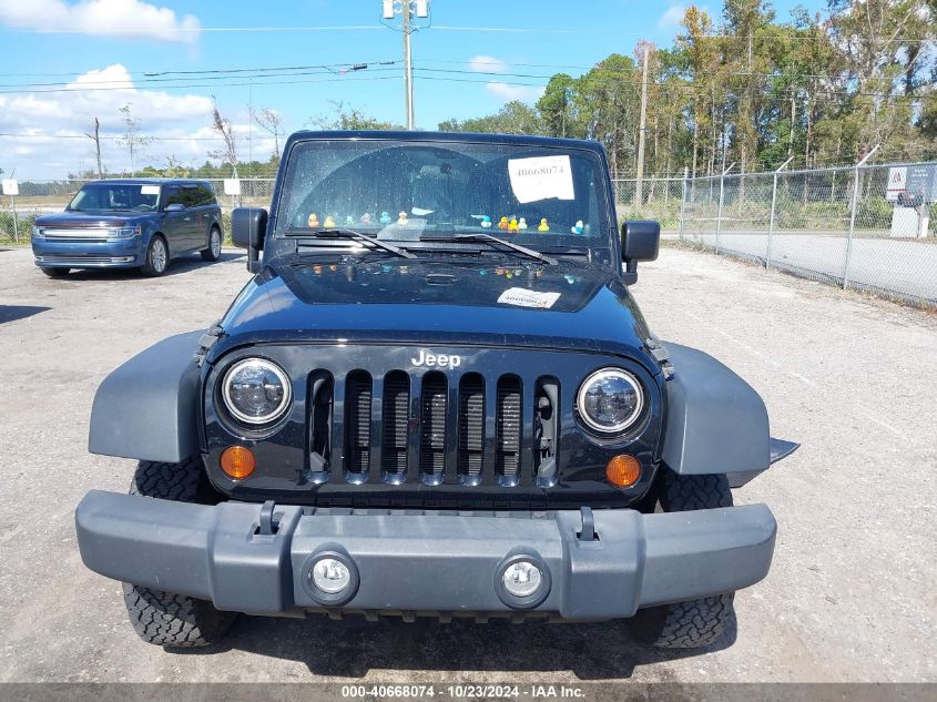 2013 Jeep Wrangler Unlimited Sport VIN: 1C4BJWDGXDL529217 Lot: 40668074