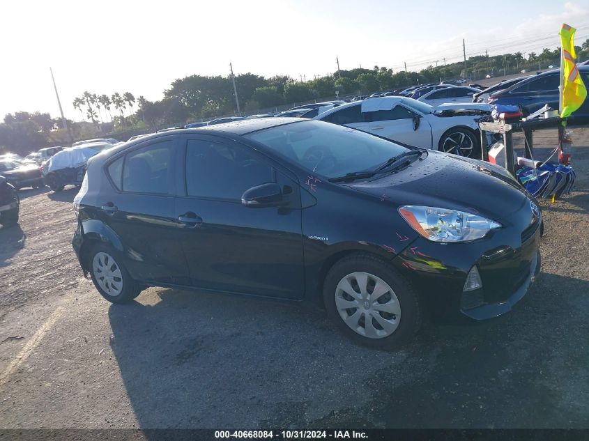 2013 Toyota Prius C Two VIN: JTDKDTB32D1552668 Lot: 40668084