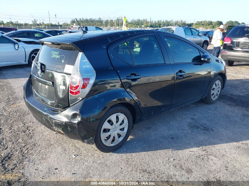 2013 Toyota Prius C Two VIN: JTDKDTB32D1552668 Lot: 40668084