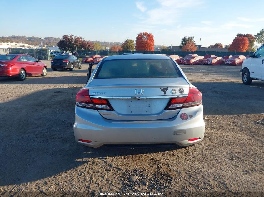 2013 Honda Civic Lx VIN: 2HGFB2F5XDH566947 Lot: 40668113