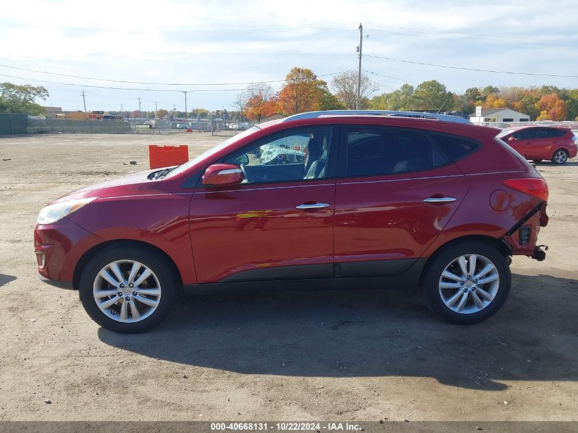 2010 Hyundai Tucson Limited VIN: KM8JU3AC6AU041175 Lot: 40668131