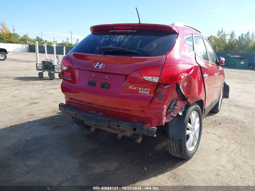 2010 Hyundai Tucson Limited VIN: KM8JU3AC6AU041175 Lot: 40668131