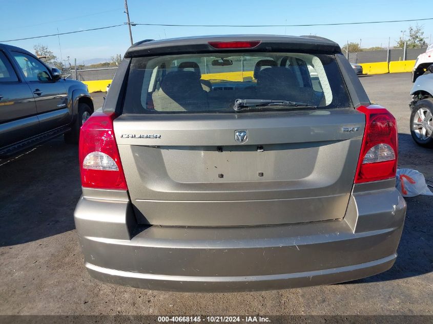 2007 Dodge Caliber Sxt VIN: 1B3HB48B17D374387 Lot: 40668145