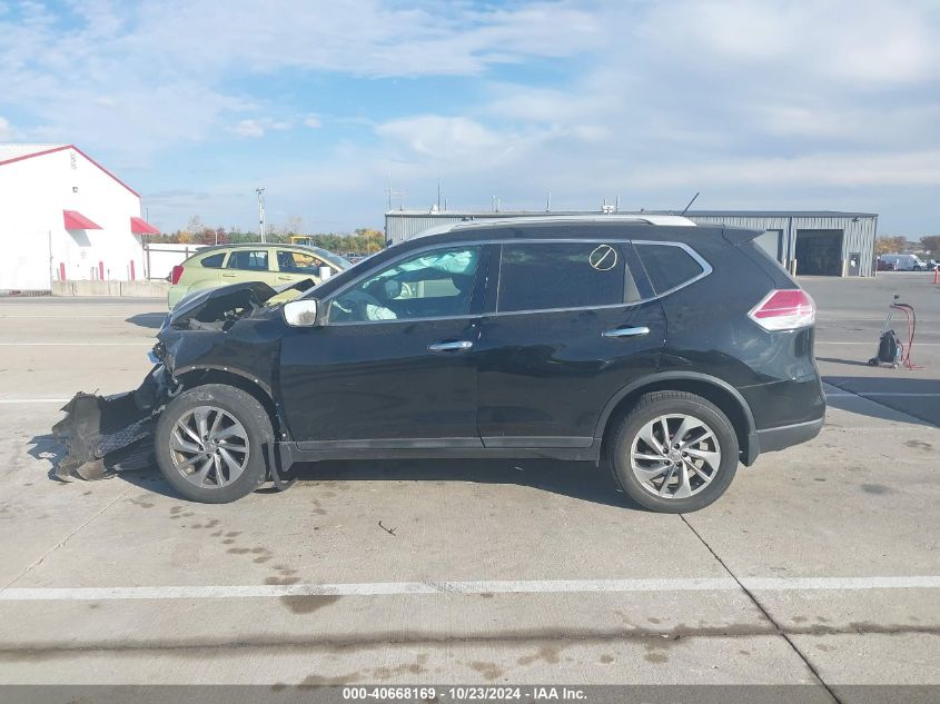 2015 Nissan Rogue Sl VIN: 5N1AT2MV4FC842632 Lot: 40668169