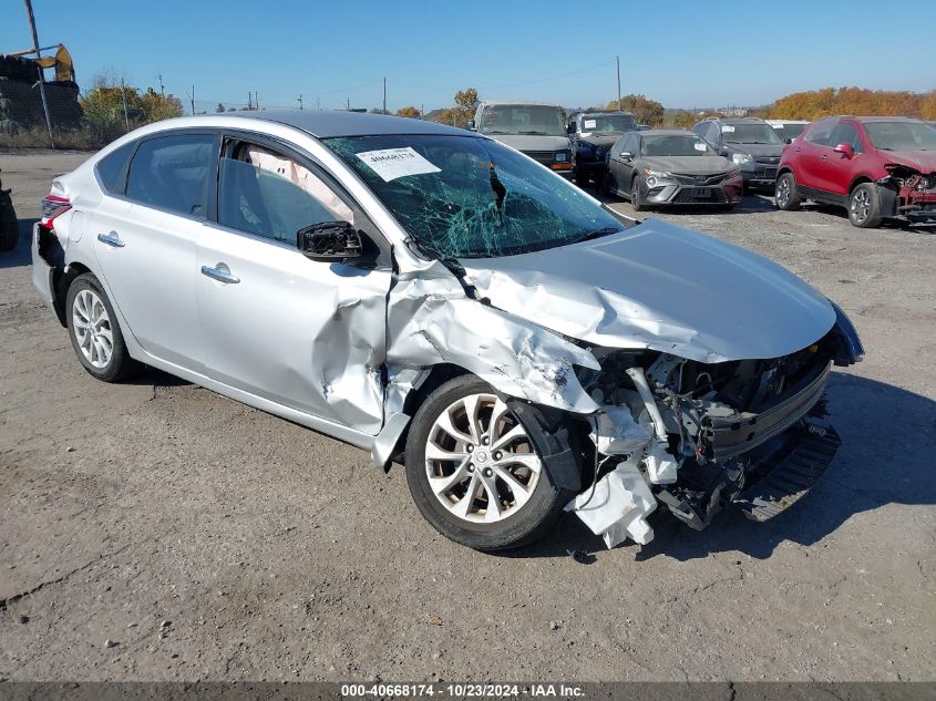 VIN 3N1AB7AP0JL636752 2018 Nissan Sentra, SV no.1