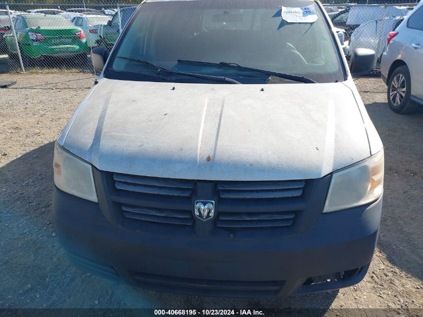 2010 Dodge Grand Caravan Se VIN: 2D4RN4DE7AR210501 Lot: 40668195