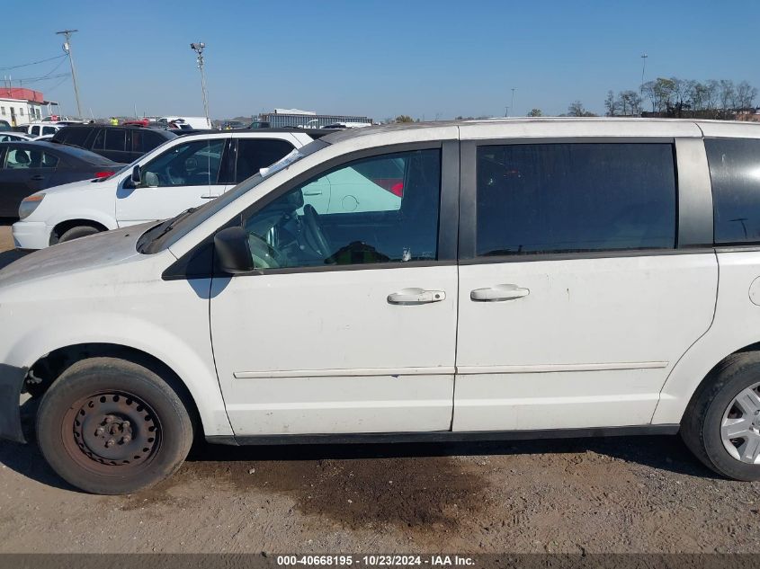 2010 Dodge Grand Caravan Se VIN: 2D4RN4DE7AR210501 Lot: 40668195