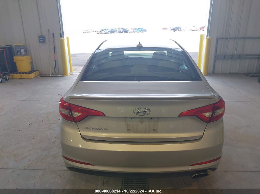 2015 Hyundai Sonata Se VIN: 5NPE24AF0FH003986 Lot: 40668214