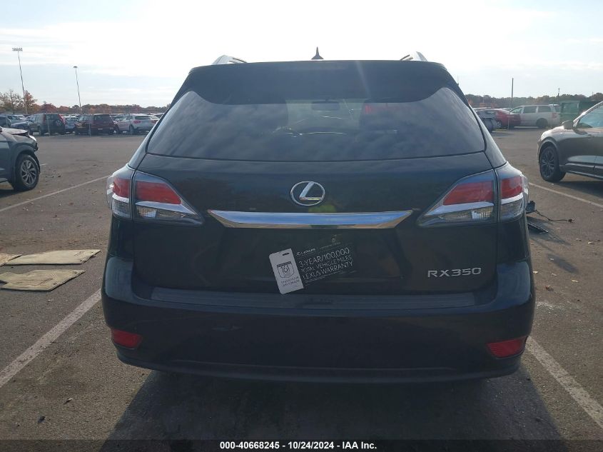 2013 Lexus Rx 350 VIN: 2T2BK1BA7DC183516 Lot: 40668245