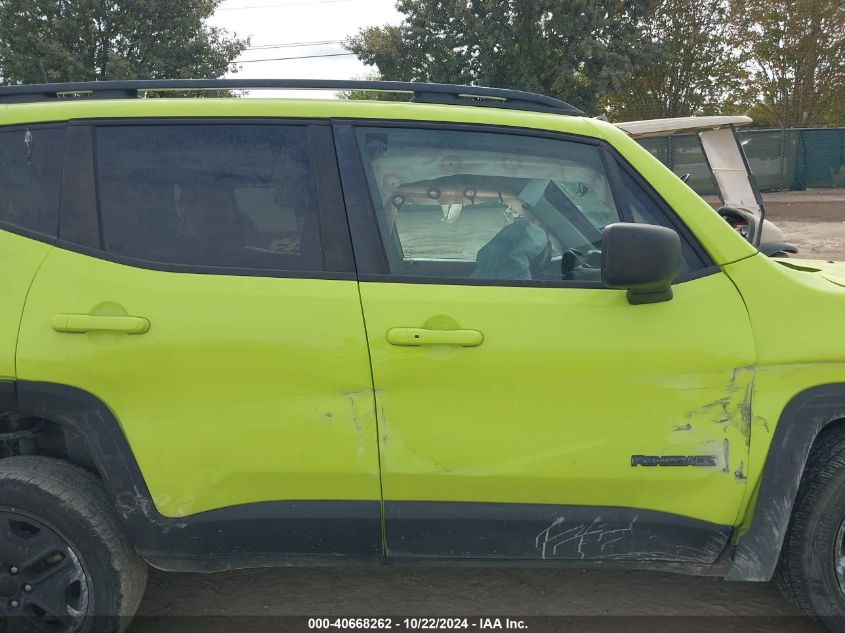 2018 Jeep Renegade Upland Edition 4X4 VIN: ZACCJBAB4JPH35307 Lot: 40668262