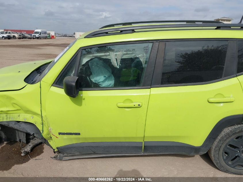 2018 Jeep Renegade Upland Edition 4X4 VIN: ZACCJBAB4JPH35307 Lot: 40668262