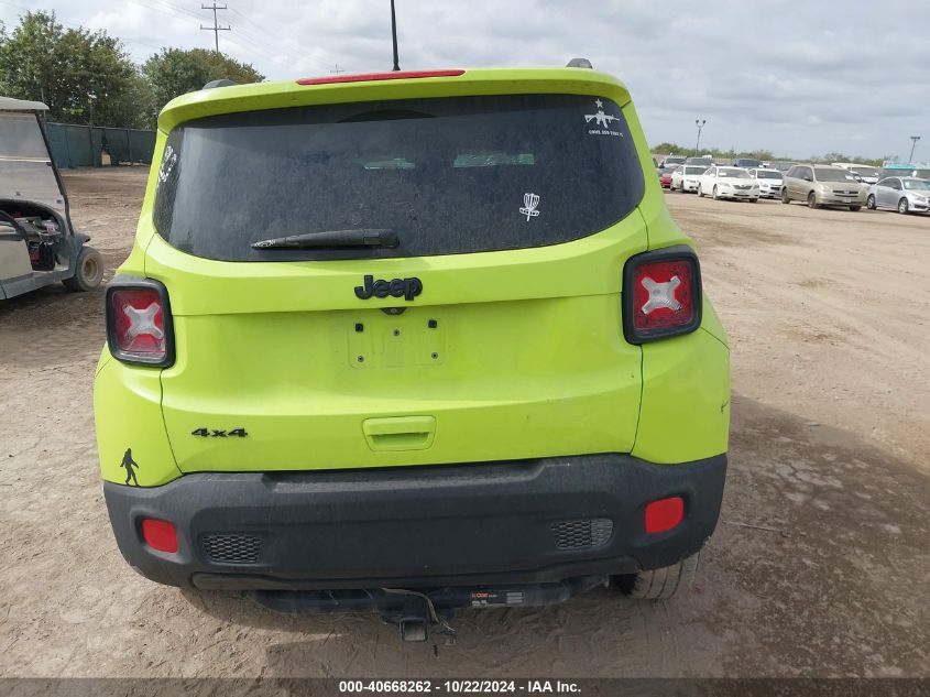 2018 Jeep Renegade Upland Edition 4X4 VIN: ZACCJBAB4JPH35307 Lot: 40668262