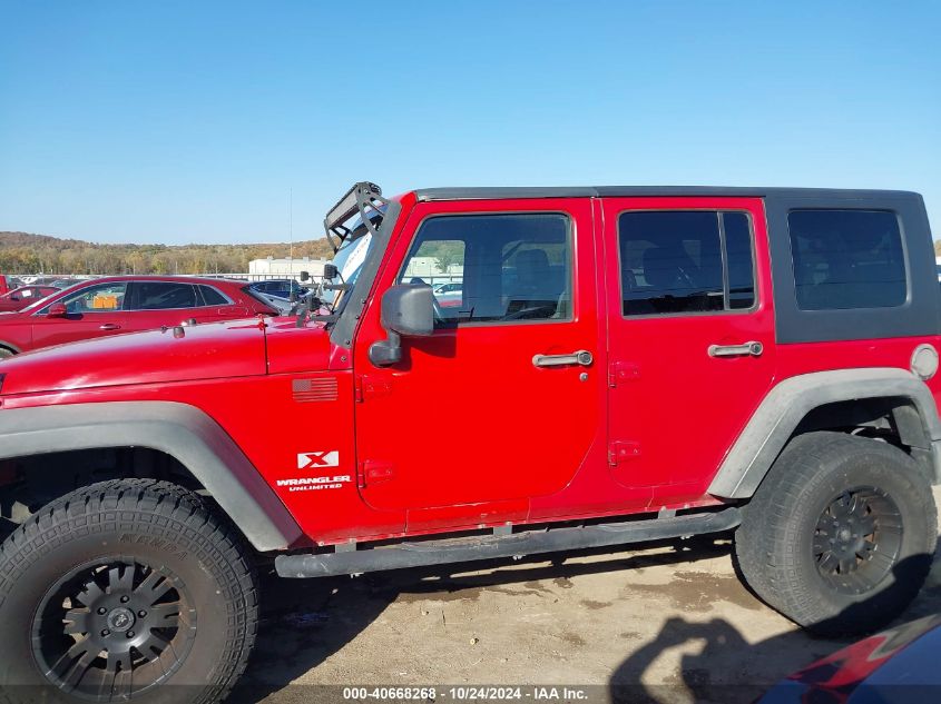 2007 Jeep Wrangler Unlimited X VIN: 1J4GB39187L177095 Lot: 40668268