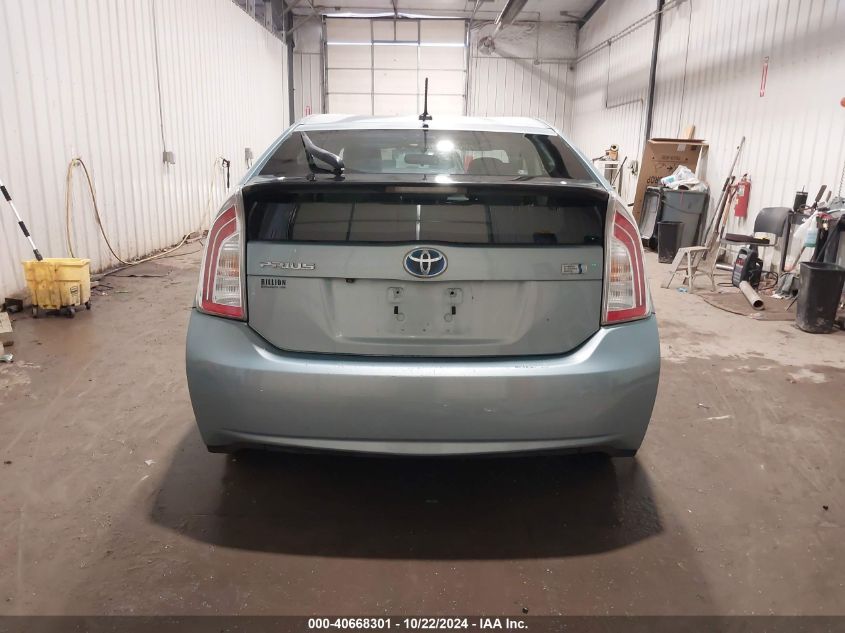 2012 Toyota Prius Three VIN: JTDKN3DU0C1582110 Lot: 40668301