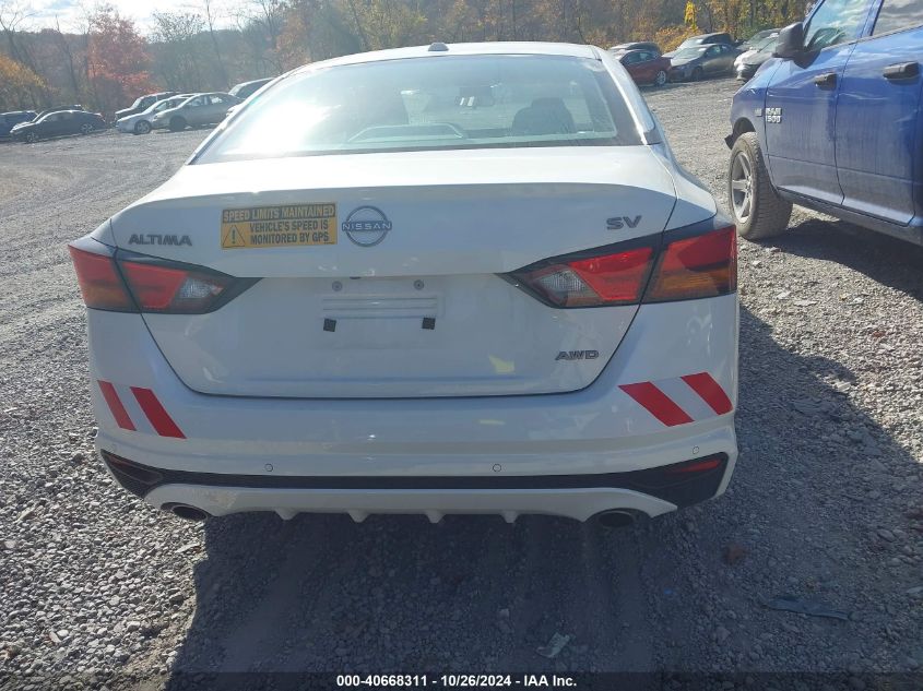 2024 Nissan Altima Sv Intelligent Awd VIN: 1N4BL4DW9RN308442 Lot: 40668311