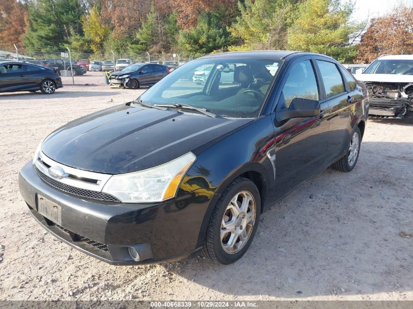 2008 Ford Focus Se/Ses VIN: 1FAHP35N28W163929 Lot: 40668339